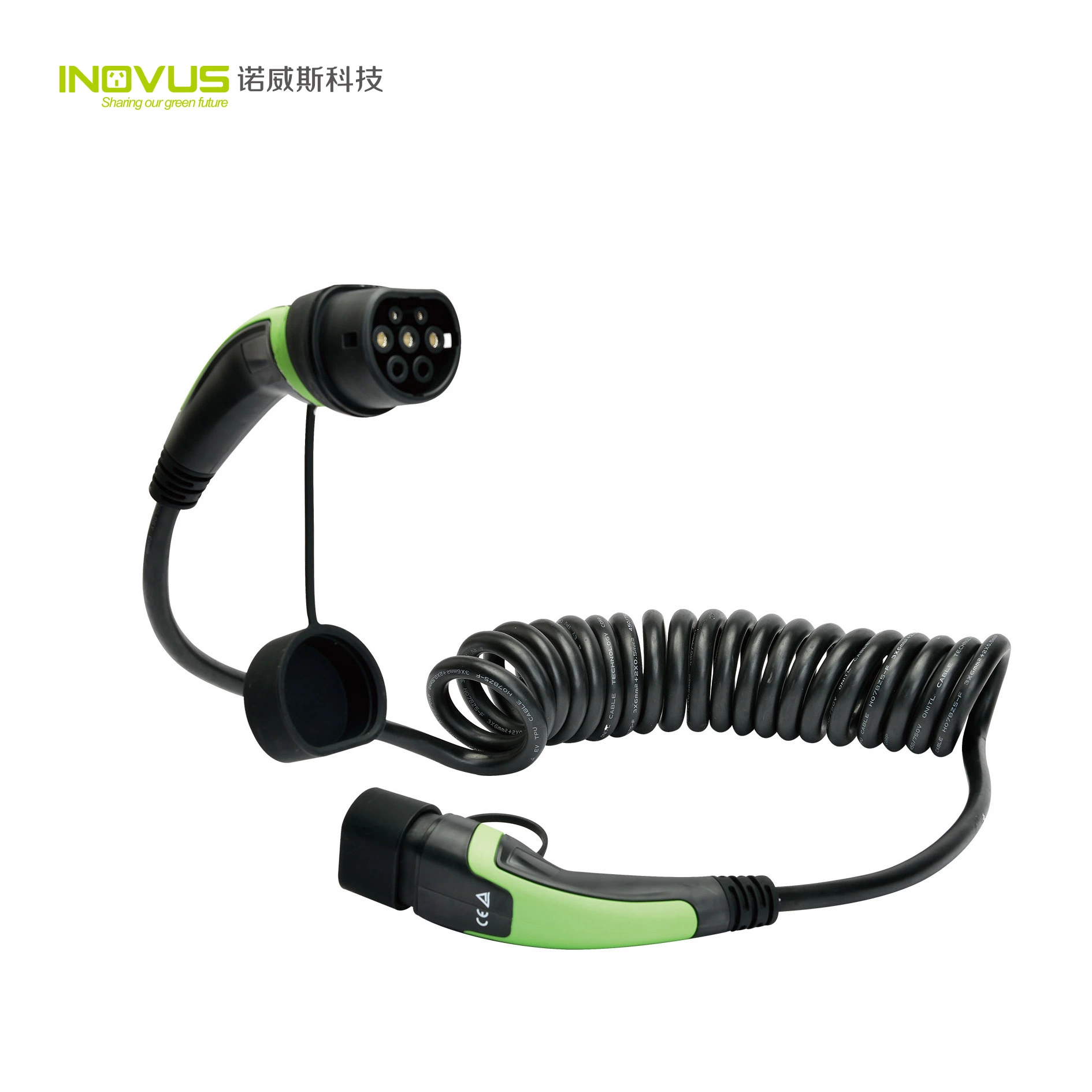 Electric Vehicle Charging Cable 32A 3phase Type 2 Famale Plug