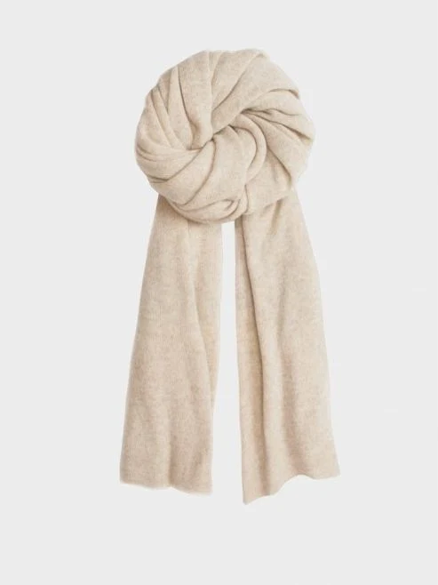 100% Cashmere Solid Color Knitted Scarf/Shawl for Women