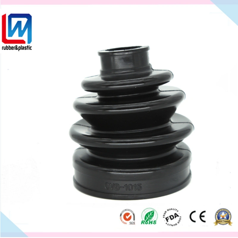 Custom Rubber Sleeve Bellows Rubber Dust Cover for Auto Machinery