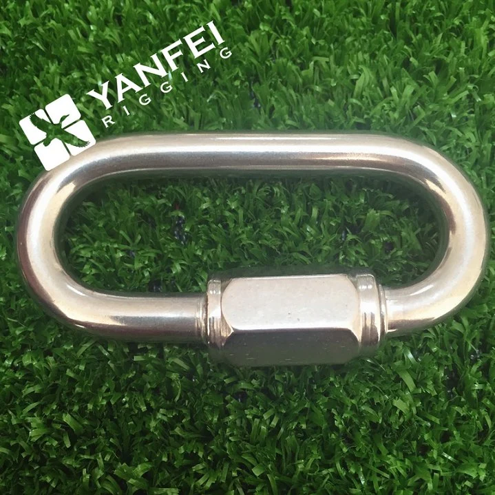 Stainless Steel Oval Quick Link with Screw