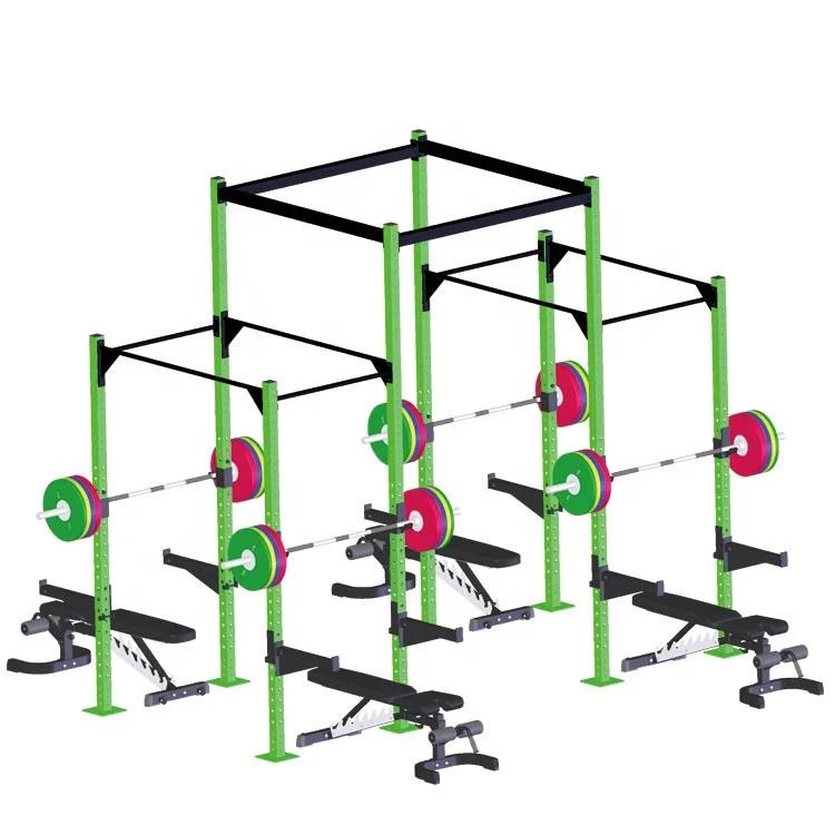 Salle de Gym Fitness Station multi fonction tirez Racks Rig permanent