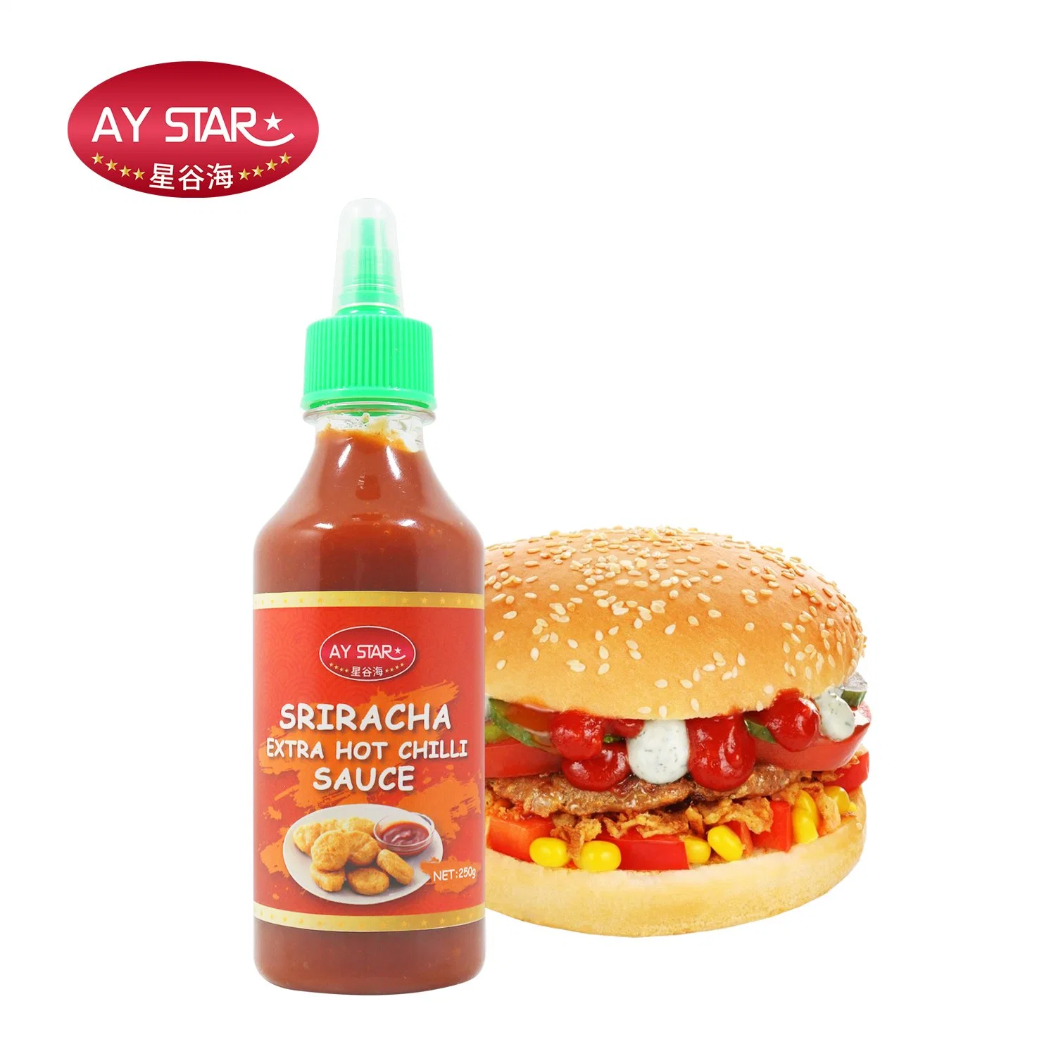 Low MOQ Supplier Fresh Sambal Asli Red Chilli Sriracha Sauce Paste