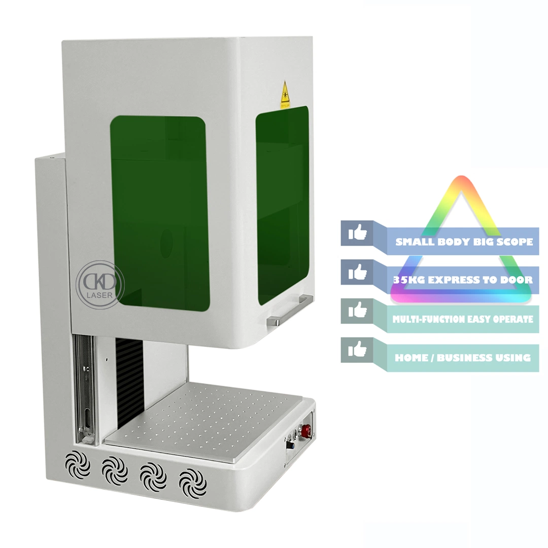 Laser Processing Mark Marking Engraving Machine for Door Handle Auto Car Parts Brake Pads