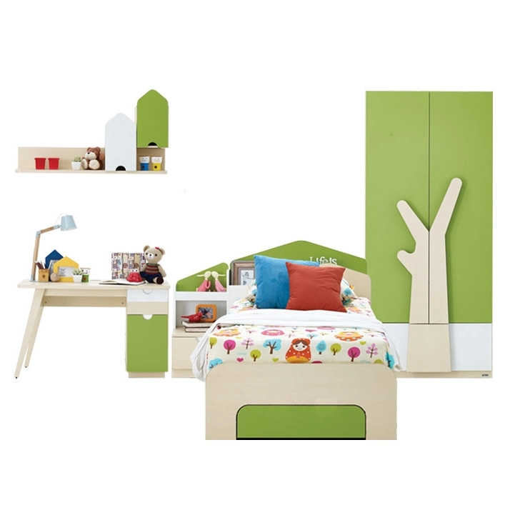 Moderno de Moda Infantil Muebles de dormitorio para niños juegos de muebles de madera