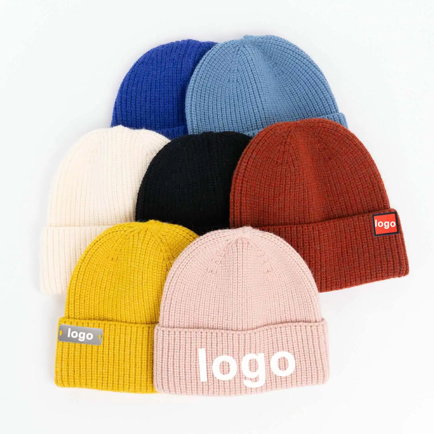 La calidad de diferentes colores Super Multi calurosamente Logotipo personalizado añadido de los pescadores de bolsillo Sobres en blanco Hat Capot Beanie