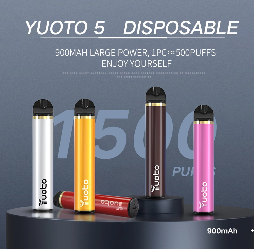 Product of Shenzhen China Fruit Flavour 900mAh Youto 1500 Puff Wholesale/Supplier Disposabl Vape Ecig