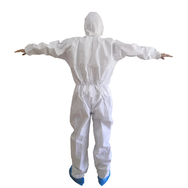 Wholesale/Supplier OEM Disposable Safety Clothes Workwear PPE Coverall Breathable Protective Suits