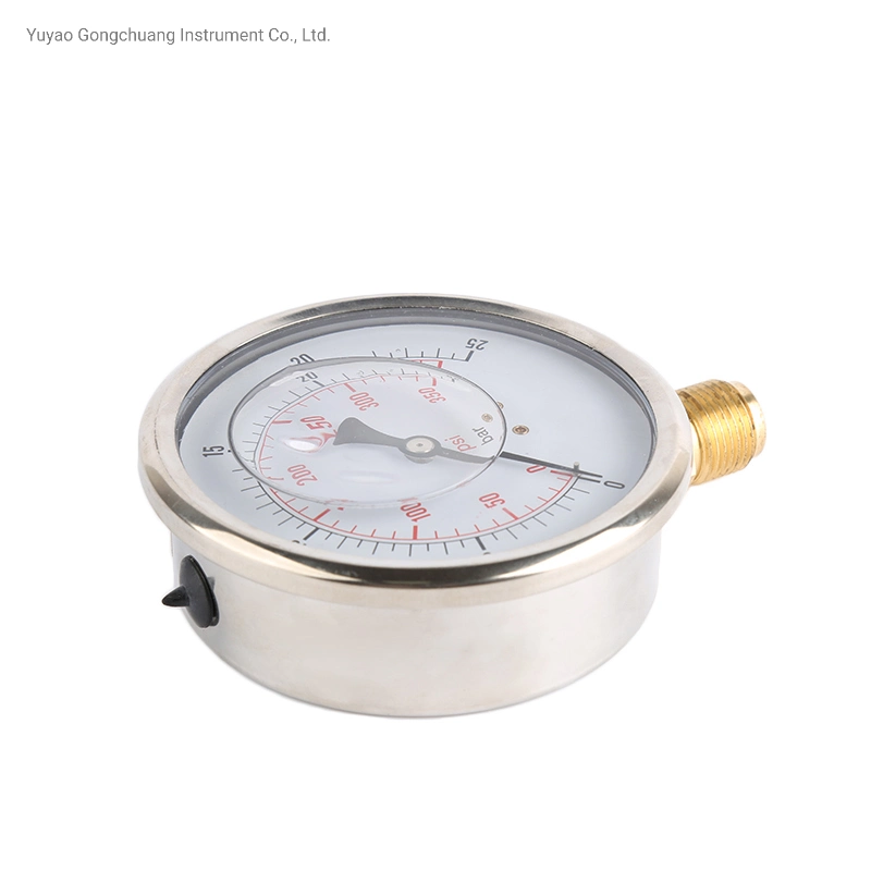 High Pressure Metre Gauge Portable Pressure Gauge 1000 Bar with Lowest Price