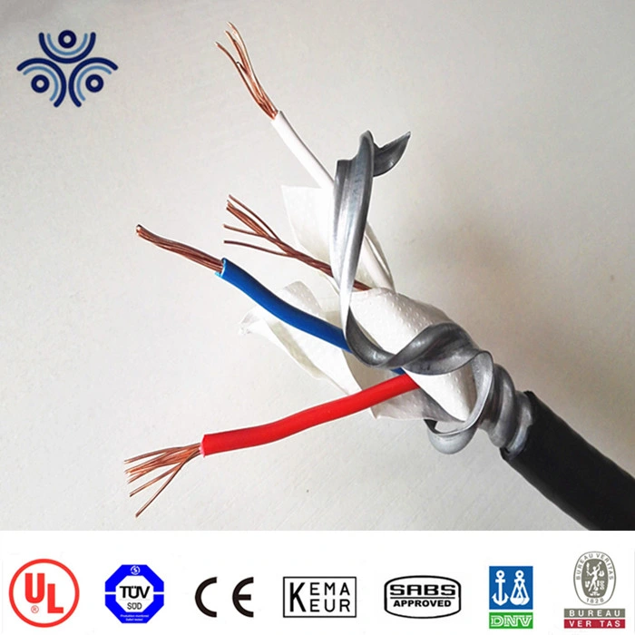 Multi Conductor, Low Voltage Control Cables 600 V, UL Type Mc-Hl Cable Continuously Corrugated and Welded (CCW) Armor Cable