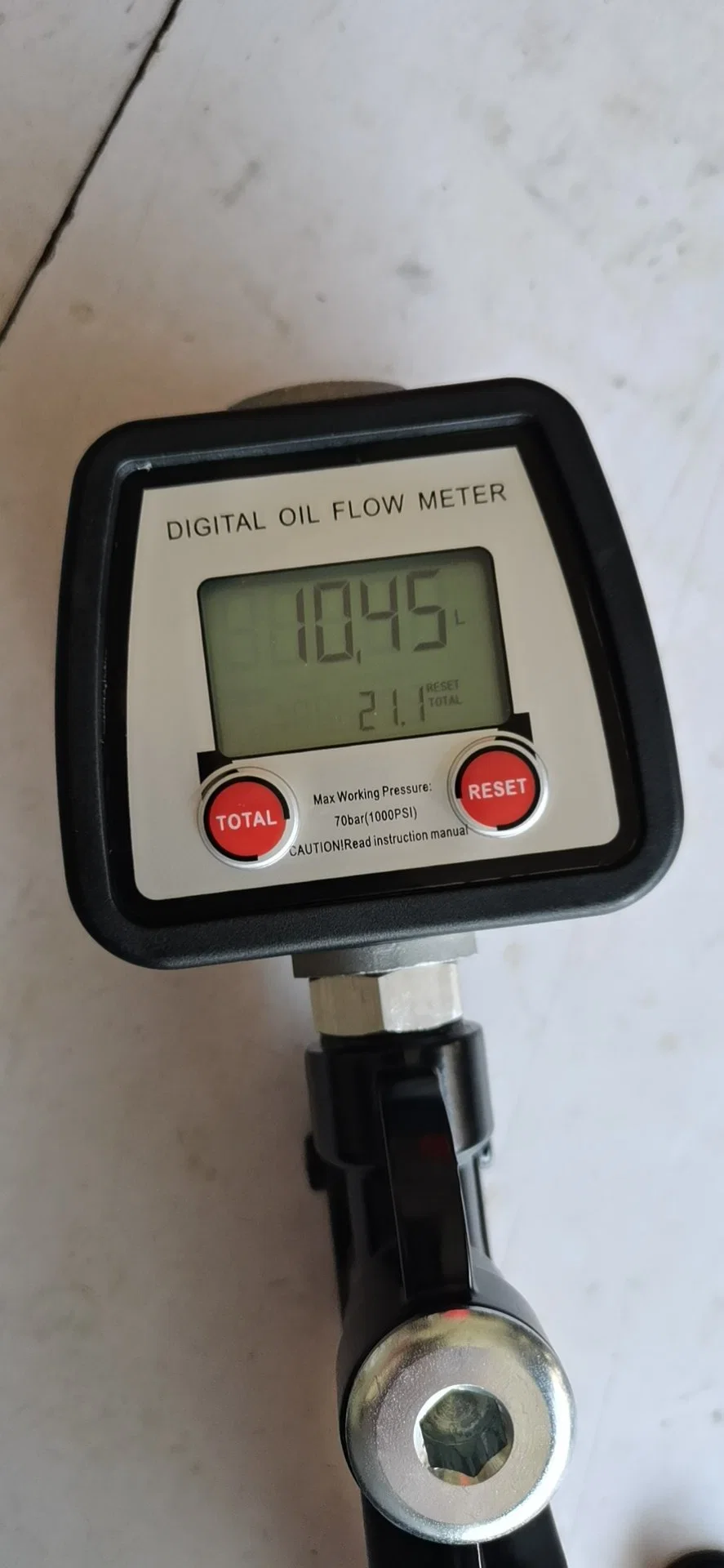 Digital Oil Flow Meter Gun Nozzle