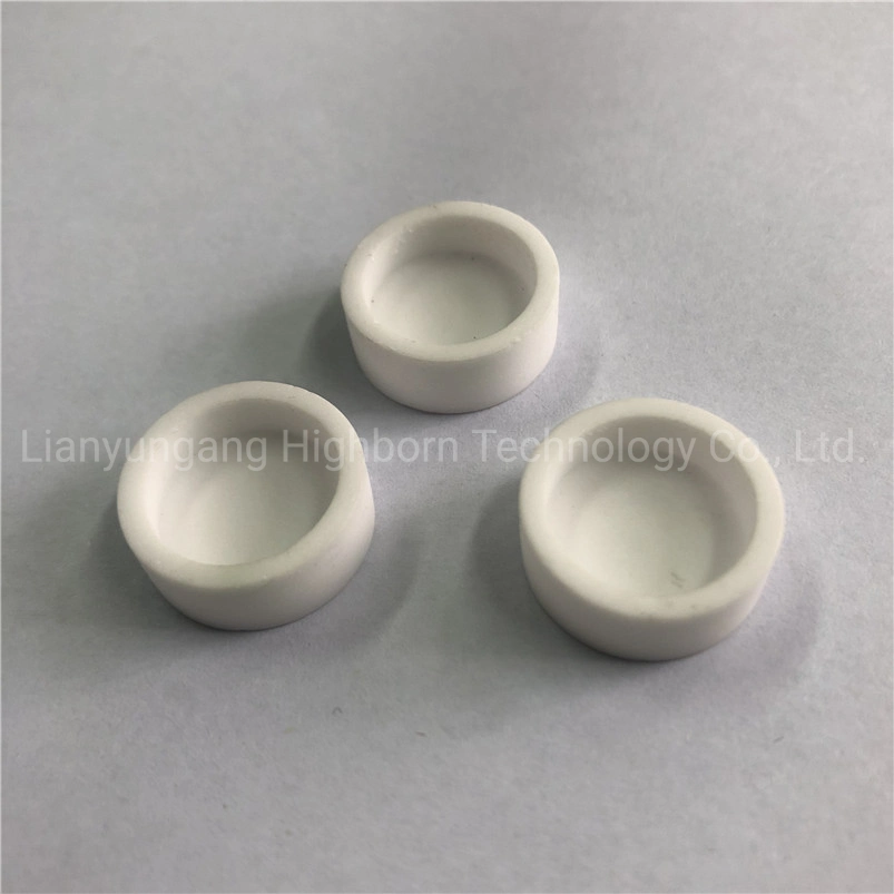 Customized High Temperature Insulation Processing Alumina Al2O3 Ceramic Cap Shaped Parts