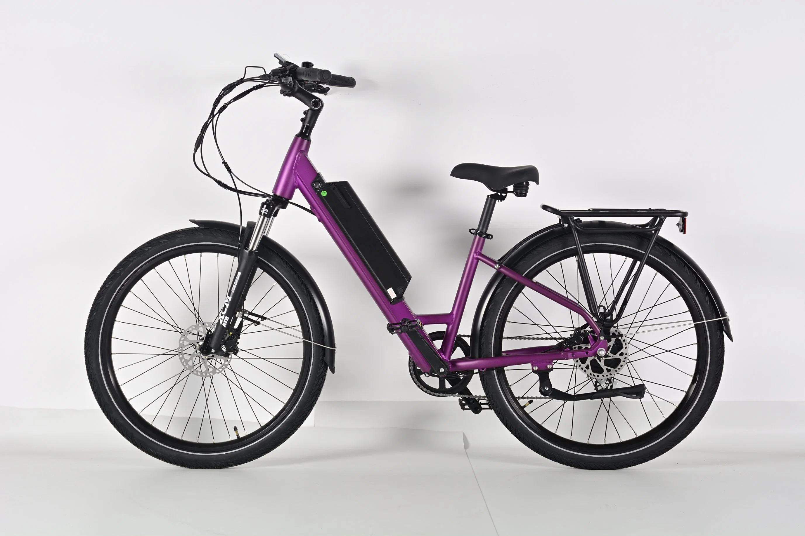 V Shape City Ebike Cheap Urban Electric Bike with 500W Bafang Motor Female Commuting E-Bike