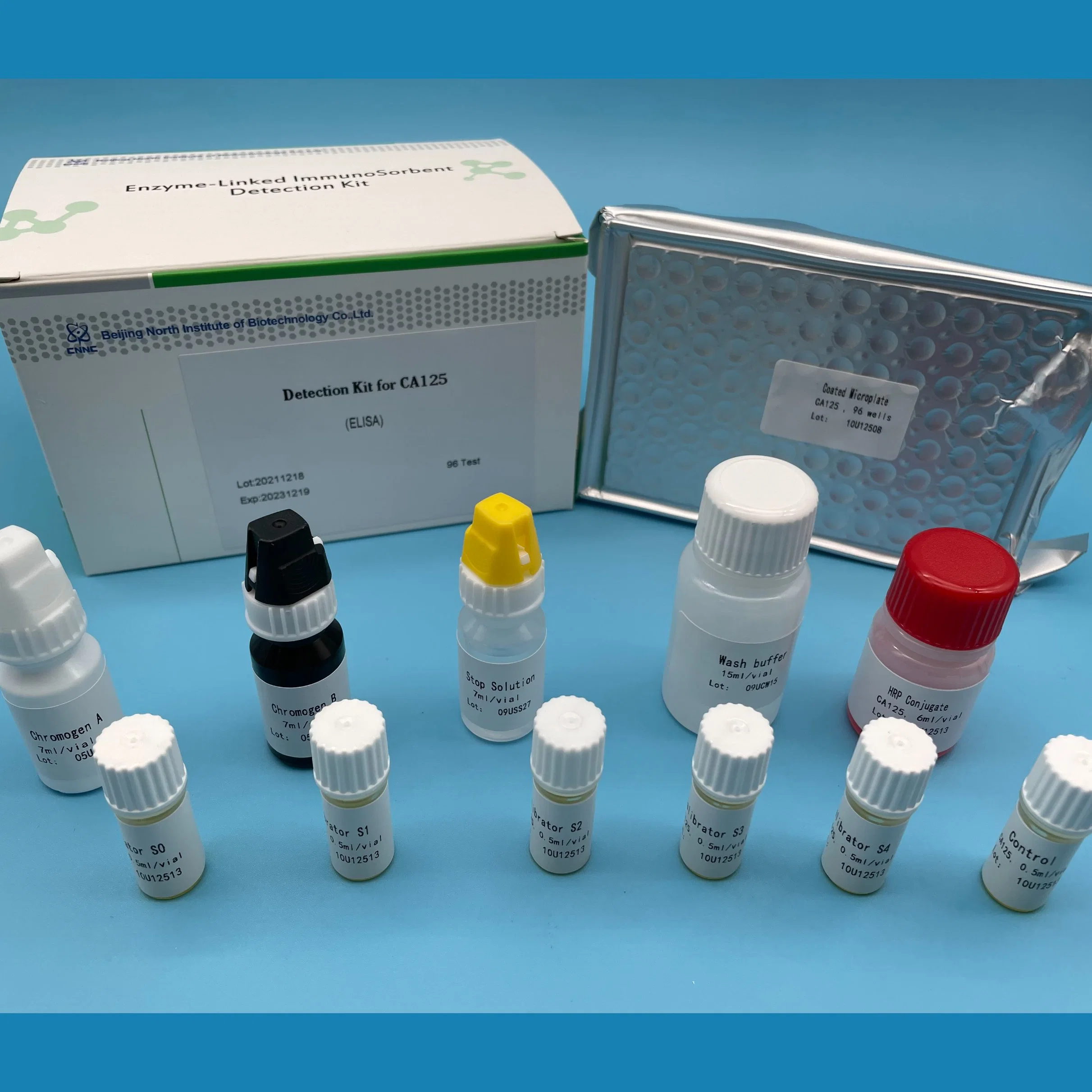 Las enfermedades infecciosas Hbsag/VIH/VHC/Tp Kit de prueba de Elisa Elisa reactivo de prueba de tamizaje de la sangre