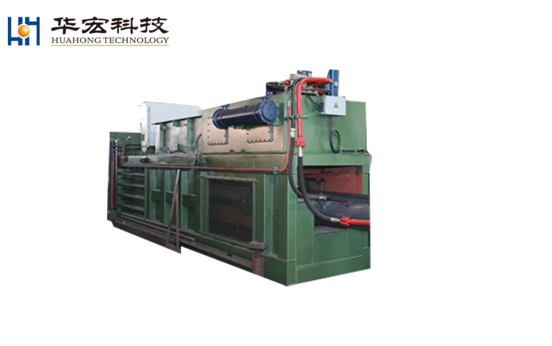 Waste Plastic Recycling Cardboard Paper Horzontal Baler Machine