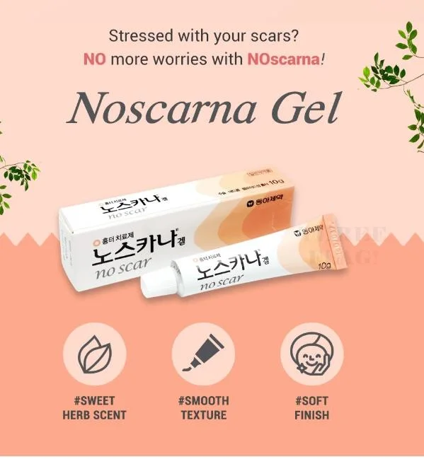 Noscarna Acne Scars إزالة الكحارات الوجه الوجه الوجه