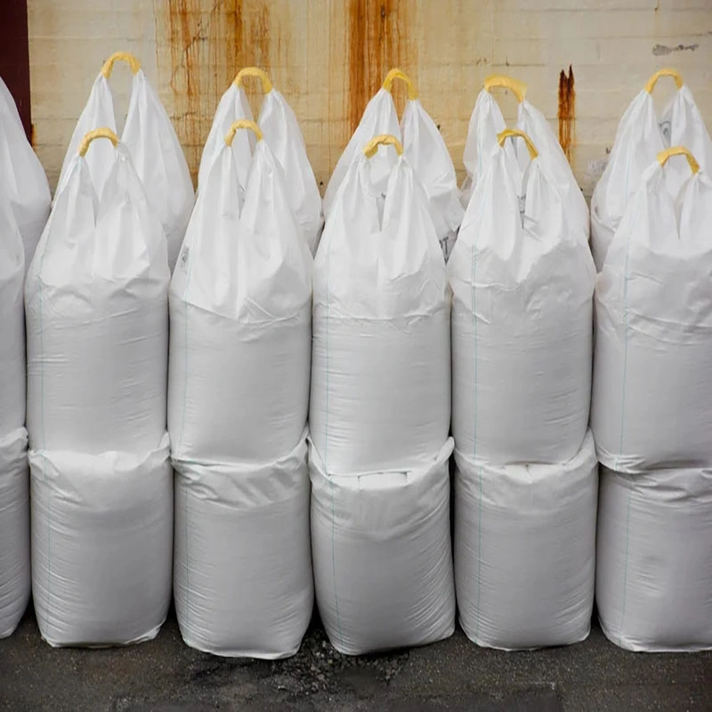 Bolsa Jumbo Big Bags Scrap PP 1000kgs Top White Falda Impresión en color plano transversal característica Peso bucle inferior material de seguridad