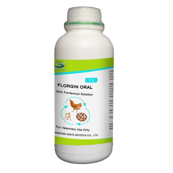 Veterinärmedizin 10%, 20%, 30% Florfenicol Oral Solution for Poultry