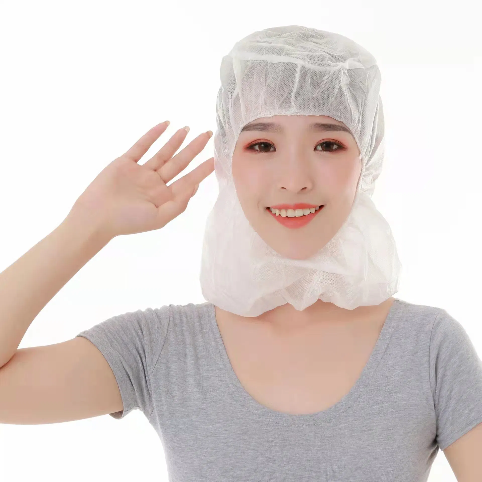 Disposable PP Nonwoven Snood Cover Head Cover