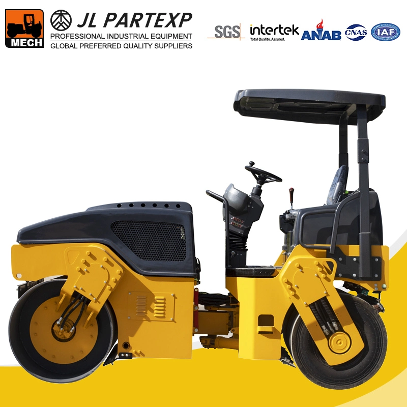 6 Ton Hydraulic Tandem Vibratory Road Roller Combination Compactor Machine with Cheap Price