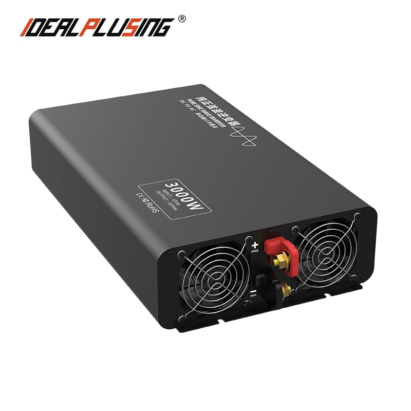 Inverseur Idealplusing 12V 24V 48V 60V 72V à 100V 110V 120V 220V 230V 240V 3000W DC AC Power Inverter Onde sinusoïdale pure