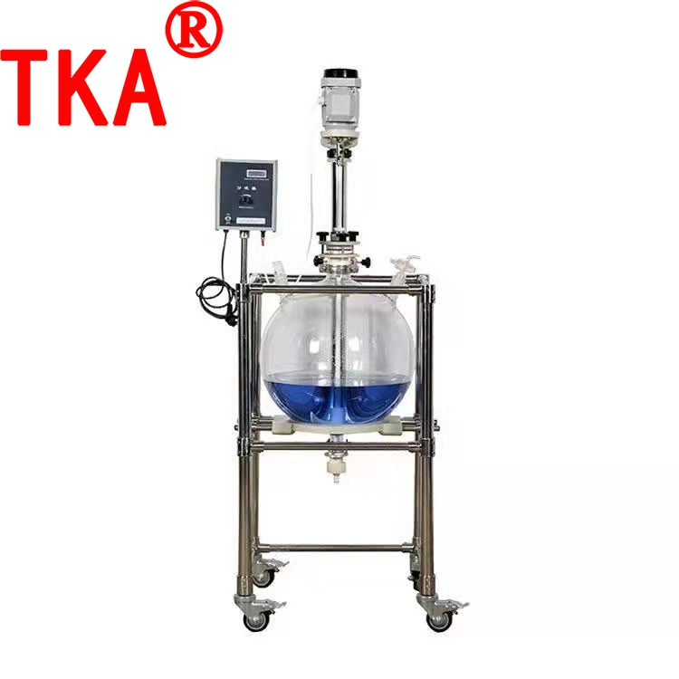 Filtro de vacío de vidrio para extracción química TKA 30L para laboratorio