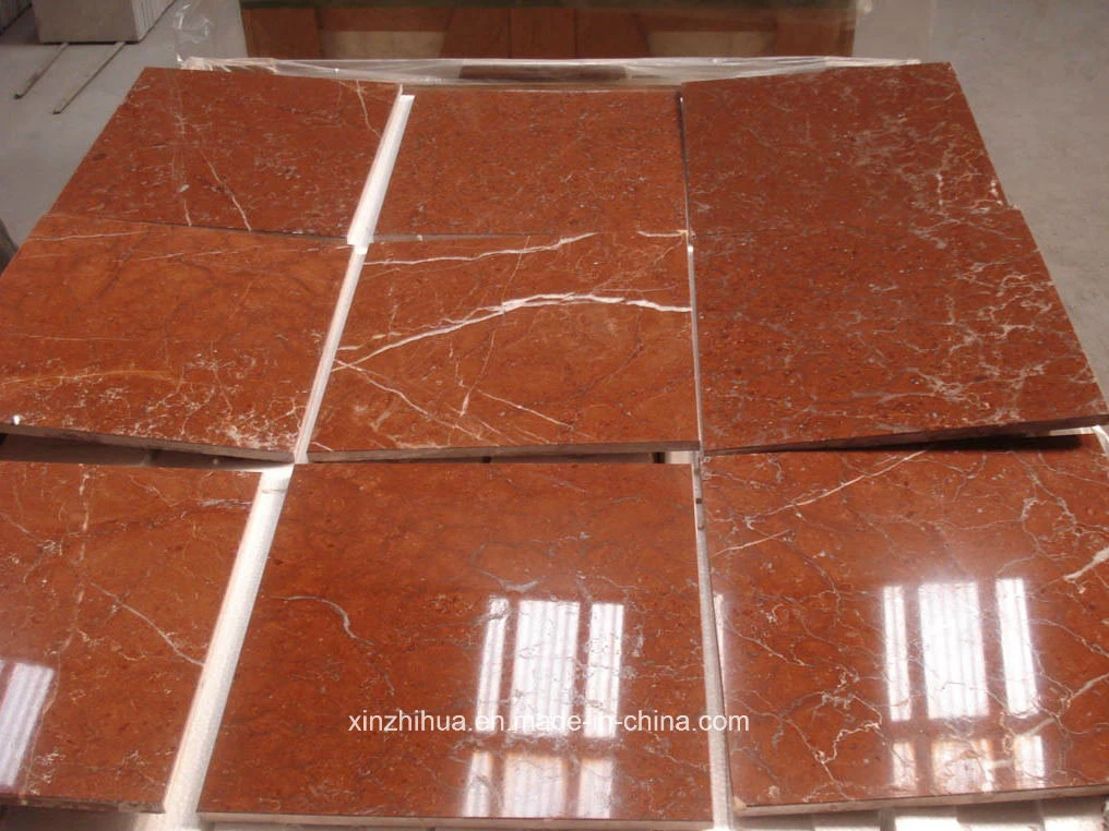 Building/Decoration Material Rosso Alicante Marble Tiles/Slabs for Flooring/Wall Covering/Countertops