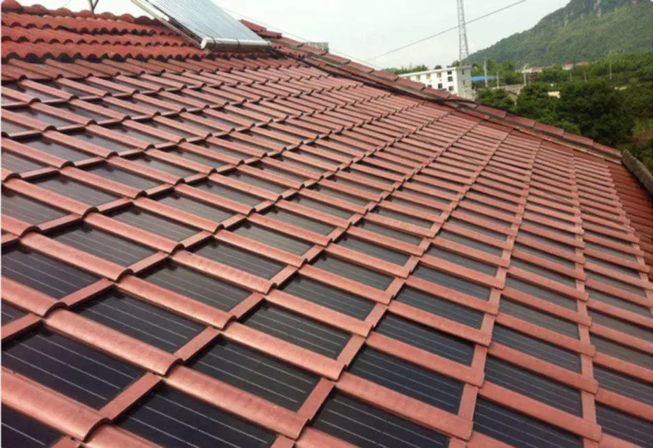 Solar Roof Tiles Photovoltaic Japanese Roof Tiles Hanergy Promotion Solar Roof Tiles 30W CIGS