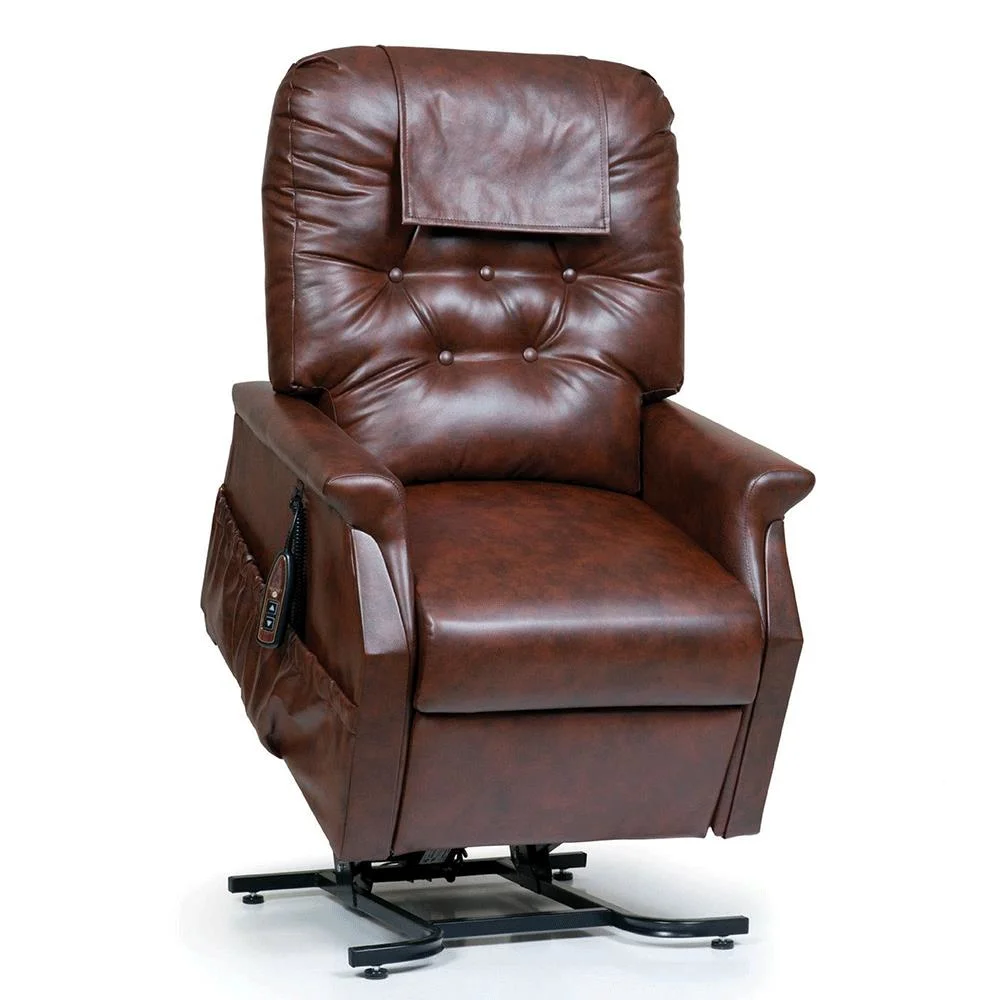 Brother Medical Electric Power Solid Wood Rise Lift Leather Massage Sofa Chair