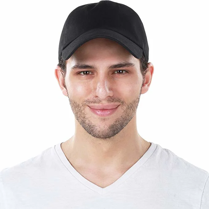 Custom Embroidered Baseball Cap Adjustable Fits Men Women Low Profile Dad Hat
