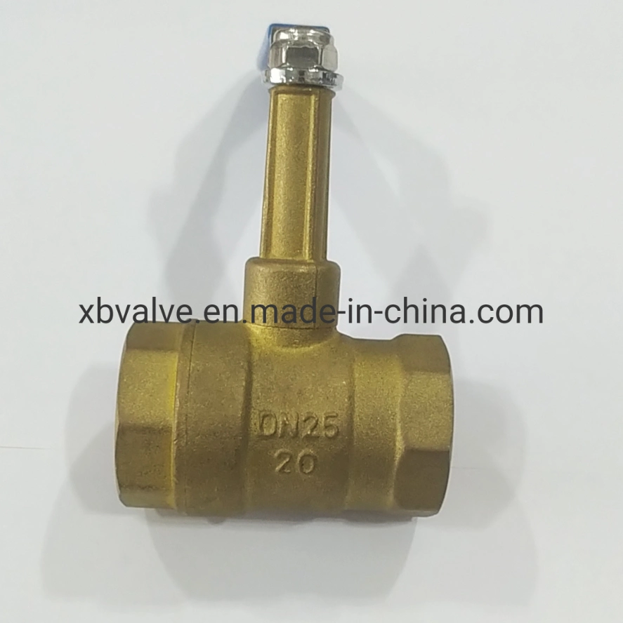 Fábrica da China Bronze Air-Condition High Handle Ball Valve (válvula de esfera de punho elevado