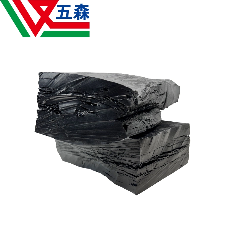 High Strength Butyl Recycled Rubber, High Tensile Strength, 60 Mesh Filtration Process, Low Specific Gravity, Usable Elongation of Tires, 430%, Strength, 9MPa