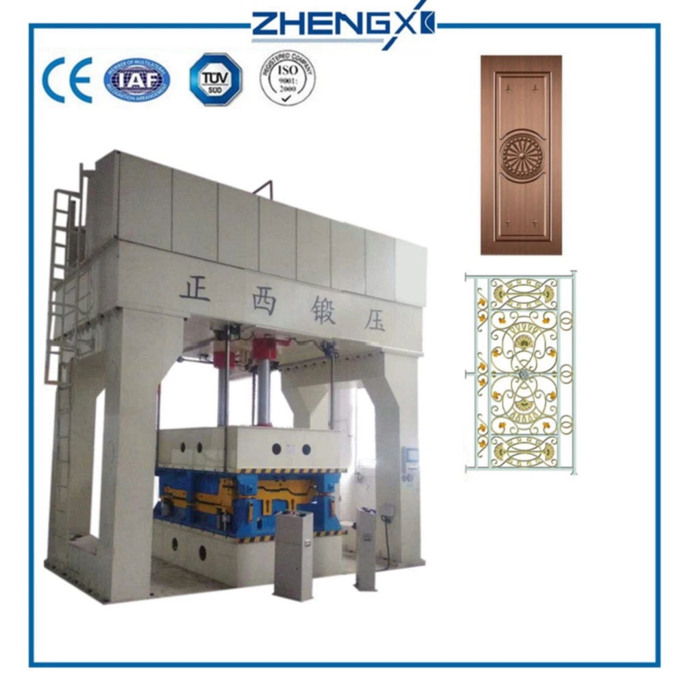 1200t-3600t Double Action Wooden/Iron Door Embossing Hydraulic Press Machine