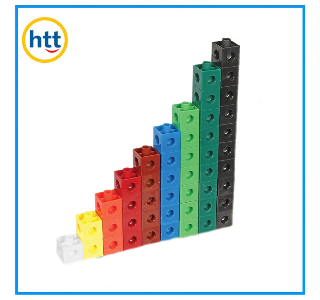 Math Classroom Plastic Building Blocks Math Linking Cubes