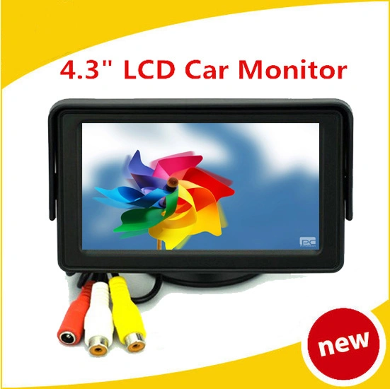 Alta calidad 4,3 pulgadas LCD TFT Monitor de coche Rearview coche Monitor de seguridad de estacionamiento de respaldo