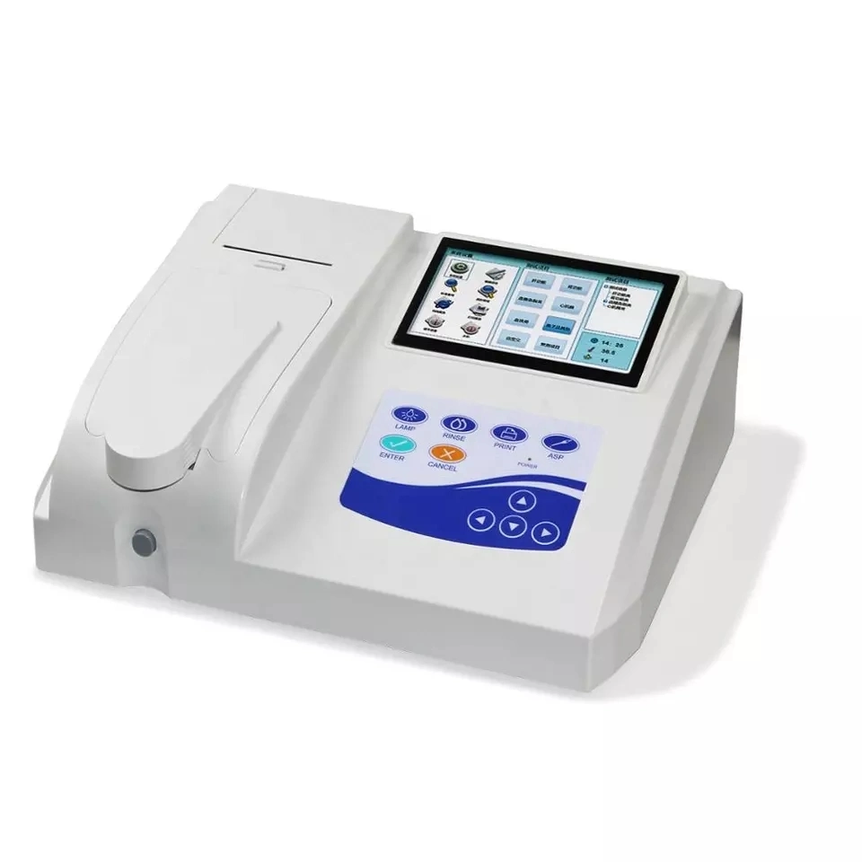 Hospital Lab Semi Automatic LCD Biochemistry System Clinical Chemistry Analizador Poct Analyzer