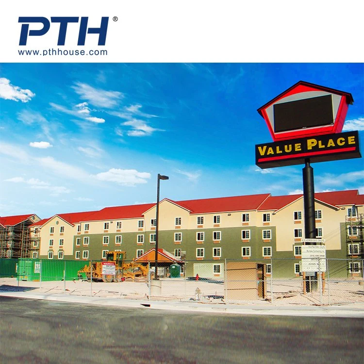 High quality/High cost performance  Modular Prefabricated Light Steel Villa House Hotel in Las Vegas