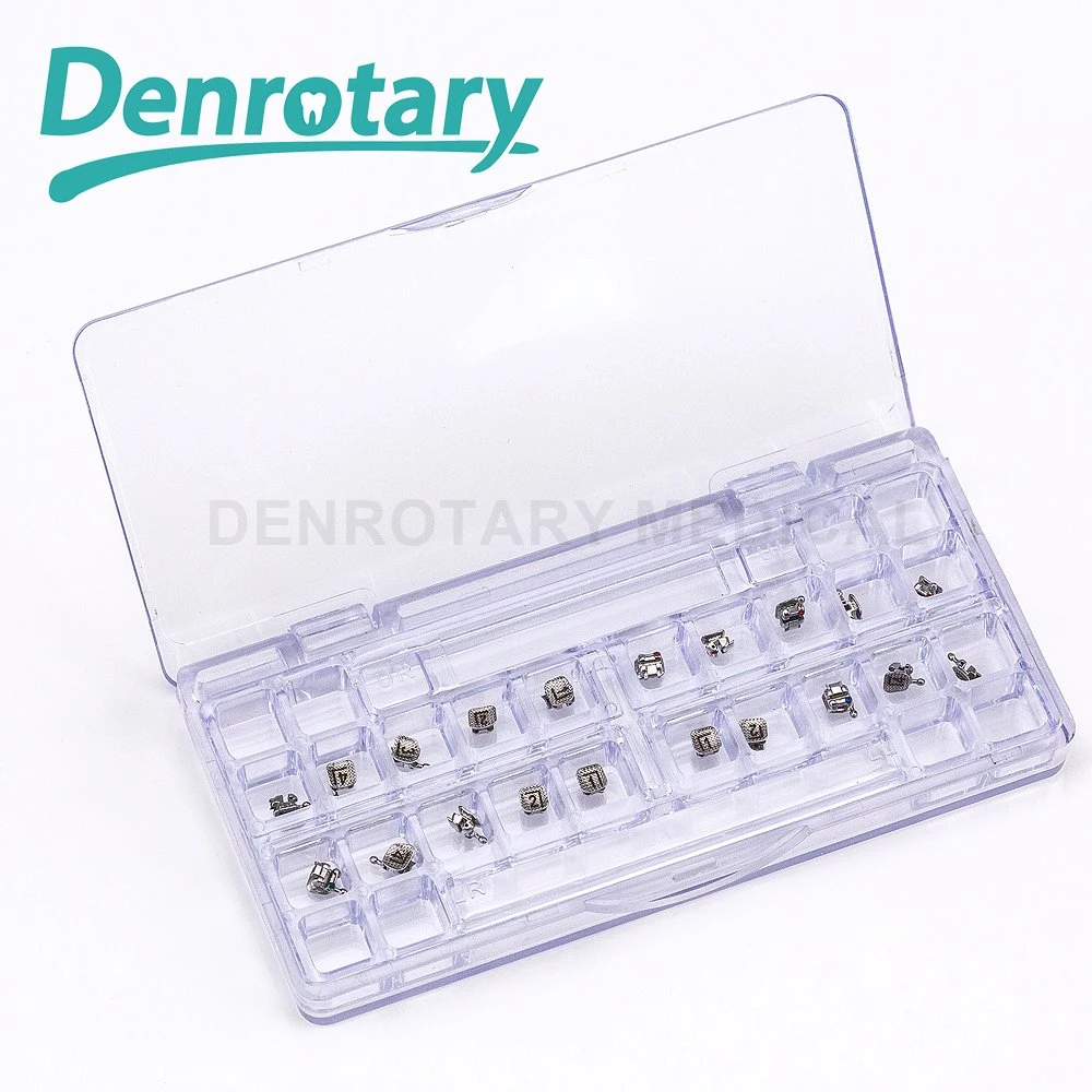 Dental Consumables Mesh Base 0.022 Roth Orthodontic Color Mark Self Ligating Bracket Odontologia Teeth Braces