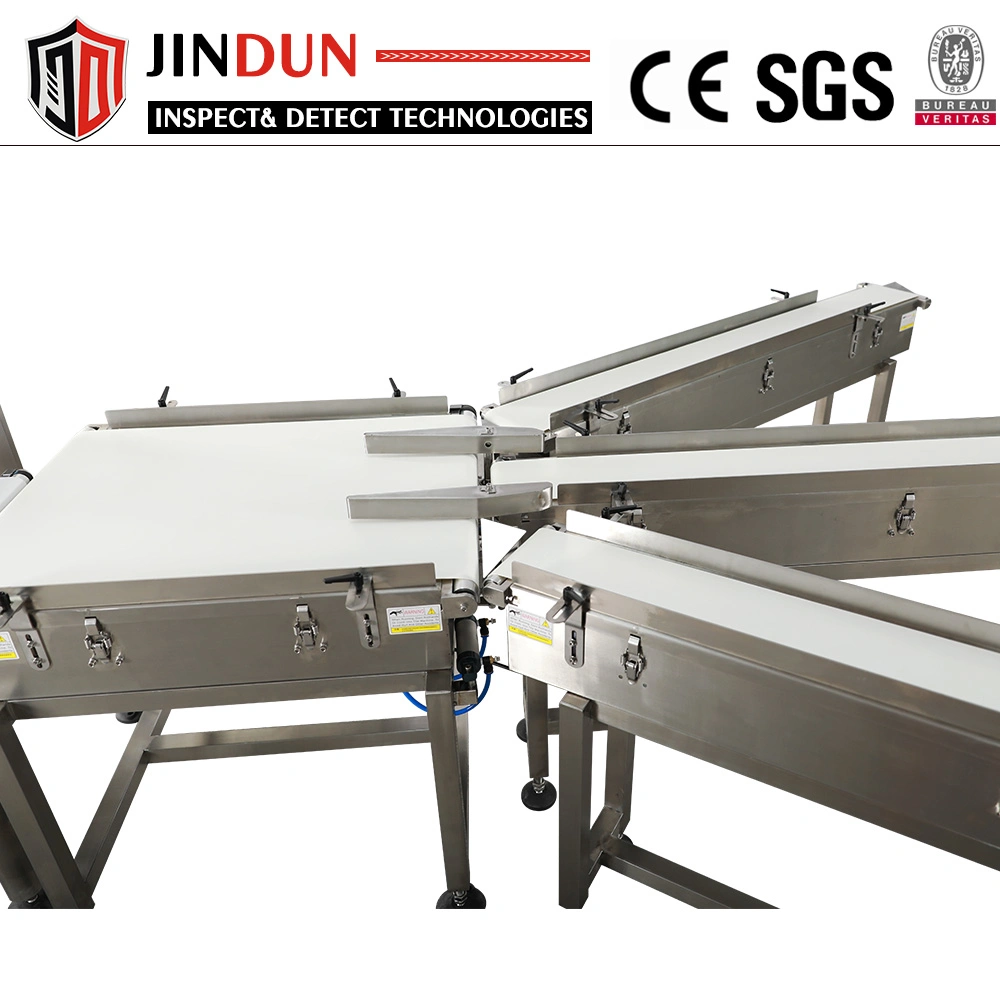 High Acurrate Conveyor Belt Fruit Fish Weighing and Grading Machine