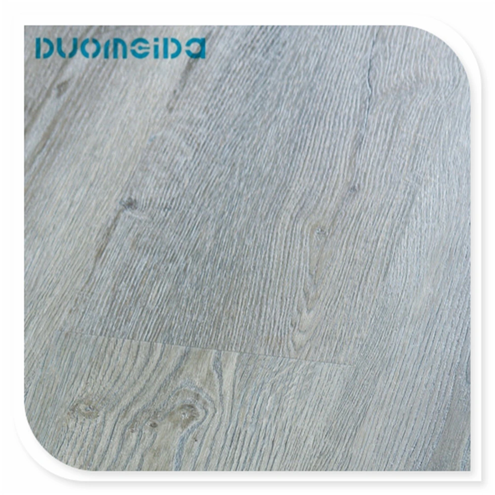 À prova de fogo de plástico à prova de fogo Lvt Plank Decoração Spc PVC piso de vinil em stock