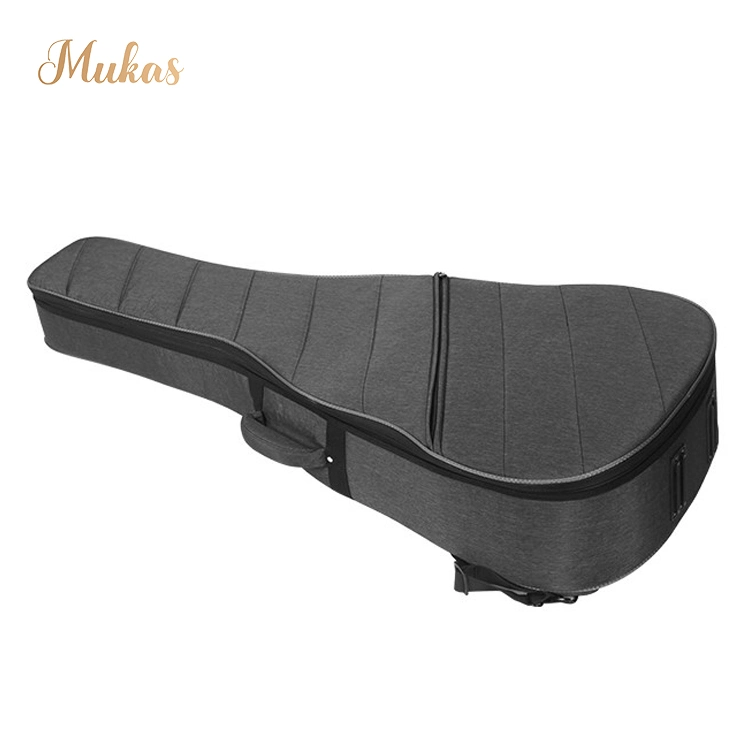 Chinesische Fabrik OEM Farben / Logo Gitarre Zubehör Musical Instrument Case 600D Oxford Stoff 40inch 41inch Acoustic Guitar Bag