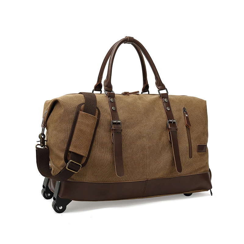 New Designer Trolley Travel Bag Men's Luggage Bag Large Capacity Yoga Fitness Bag Long and Short Distance Travel Bag