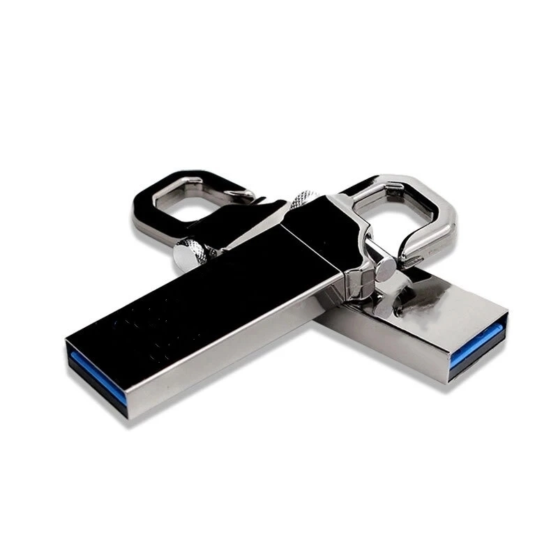 Logotipo personalizado de alta velocidad de memoria Flash Drive Pendrive Pen Drive resistente al agua 64G 16GB 8GB 4 GB 32 GB de memoria Flash USB Stick Metal Key