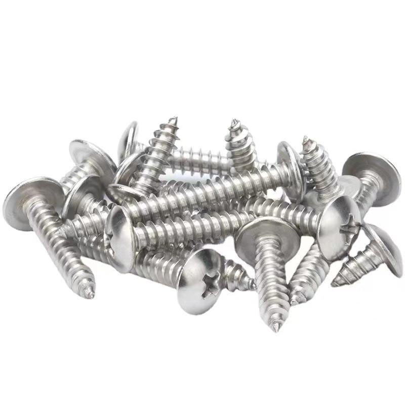 DIN7981 Stainless Steel Cross Recessed Pan Head Self-Tapping Screw Wood Philips Head Self Tapping Screw