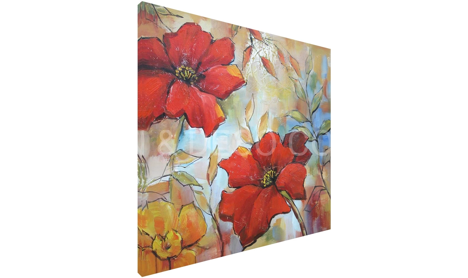 Floral 2019 New Design (ADC3948) Handmade Oil Painting Wall Decorative Art