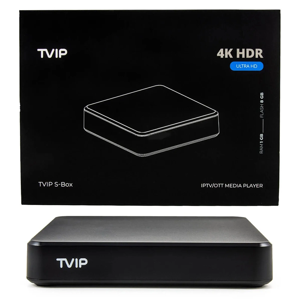 Hochleistungs-TVIP 705 1g 8g 5G-WLAN-Set-Top Box 4K Tvip705 mit BT Remote Android 11 Linux IPTV TV-Box