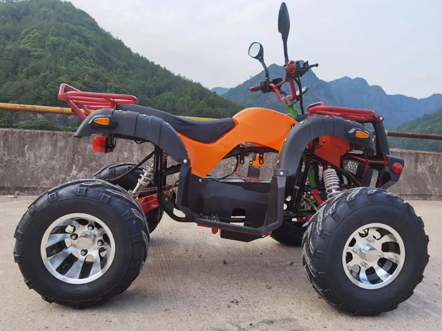 Дешевые китайские мой план путешествия с электроприводом E Quad Bike 72V 3000W