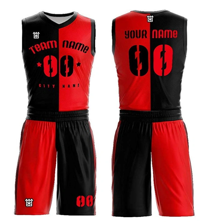 Custom Cheap Sublimation Number Mesh Polyester Sportswear Jersey Club Team Suit Uniforms Gym Wear