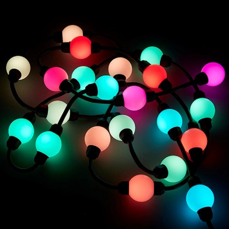 Rainmin produzierte 0,336W RGB Mini String Ball Light für Dekoration