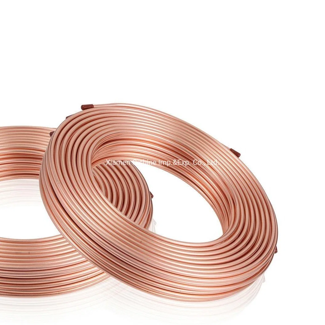 Pancake Coil for HVAC Air Conditioner Jish3300 C12200 Refrigeration Copper Coil Tube