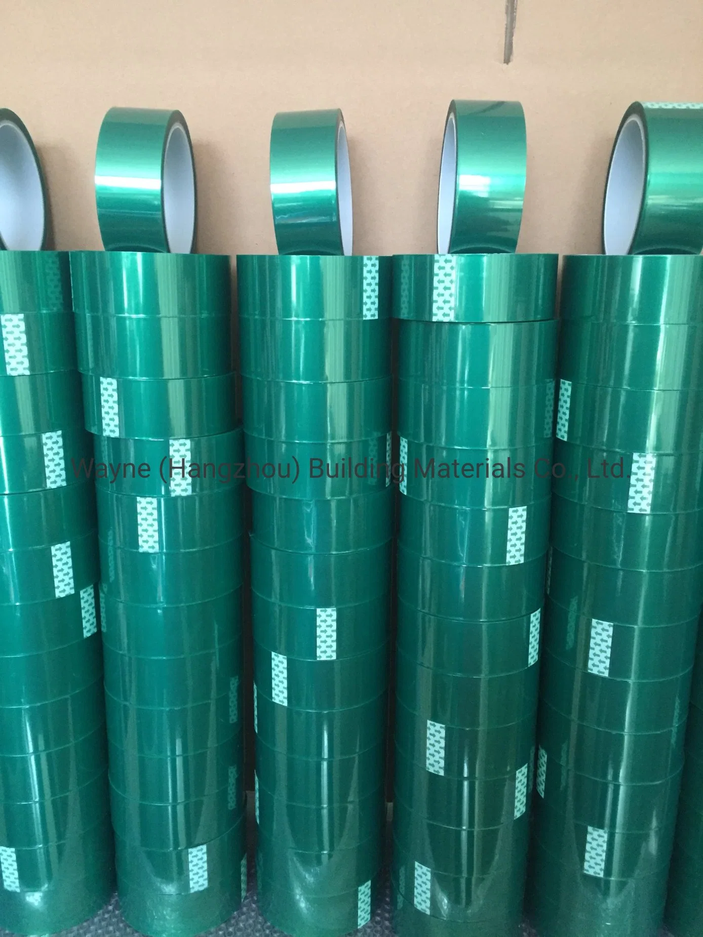 Verde de alta calidad de energía térmica cinta de enmascarar de laminación de vidrio revestimiento